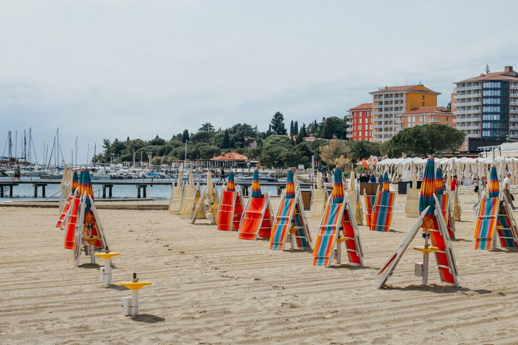 Villa Roma Portorose Buitenkant foto